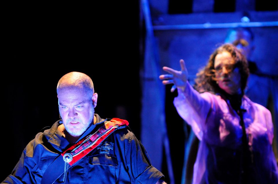 Kevin Crawford as Macbeth