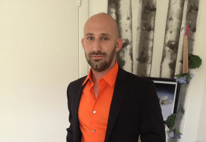 Mark Pursell in Orange