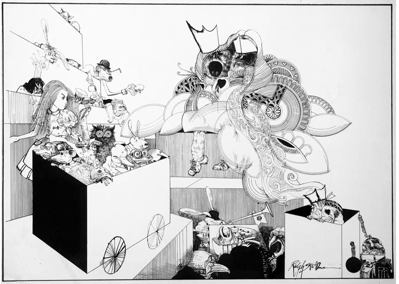 queen and alice ralph steadman