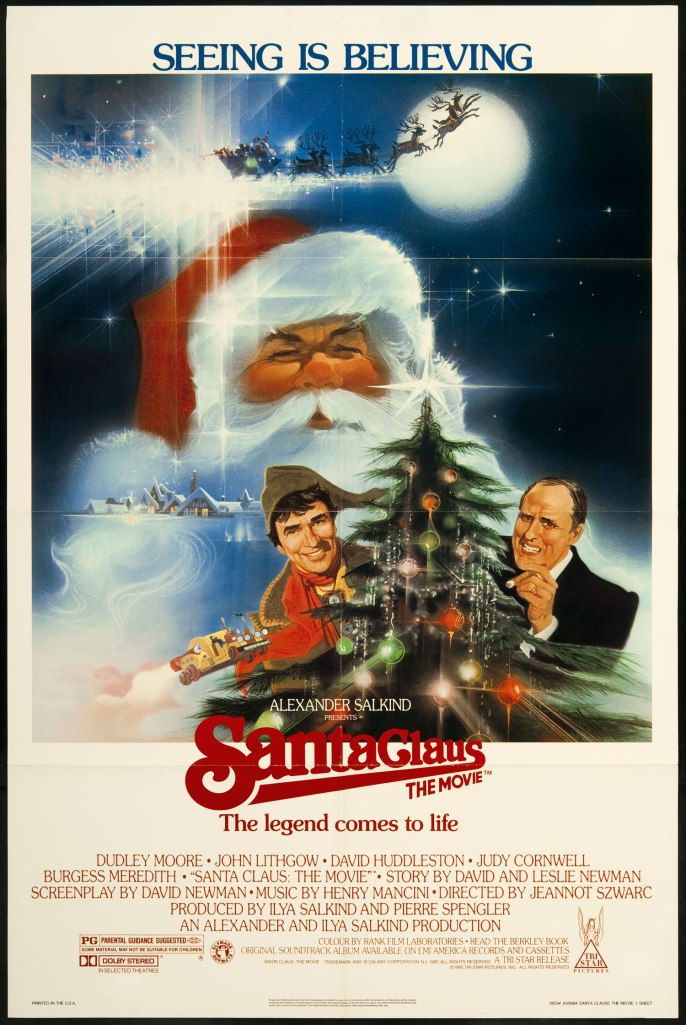 santa claus movie poster