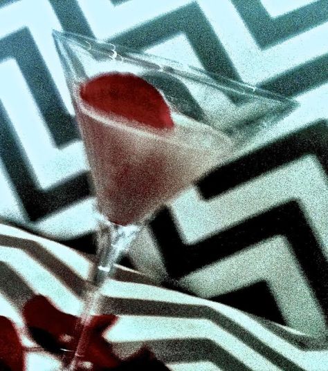 snow rose martini