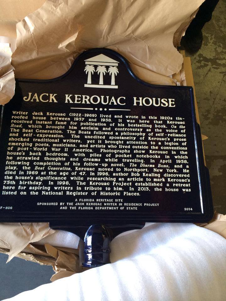 Kerouac House Marker