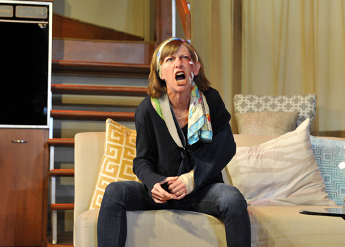 Ginger Lee McDermott as Molly in Jennifer Hoppe-House’s Bad Dog (Photo by Tony Firriolo).
