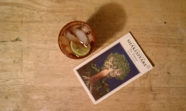 The Drink: Dark and Stormy. Photo by Amy Watkins.