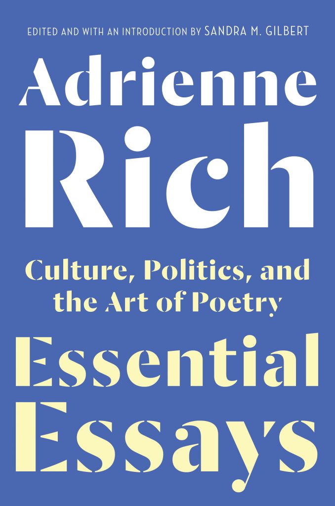 Adrienne Rich Essential Essays
