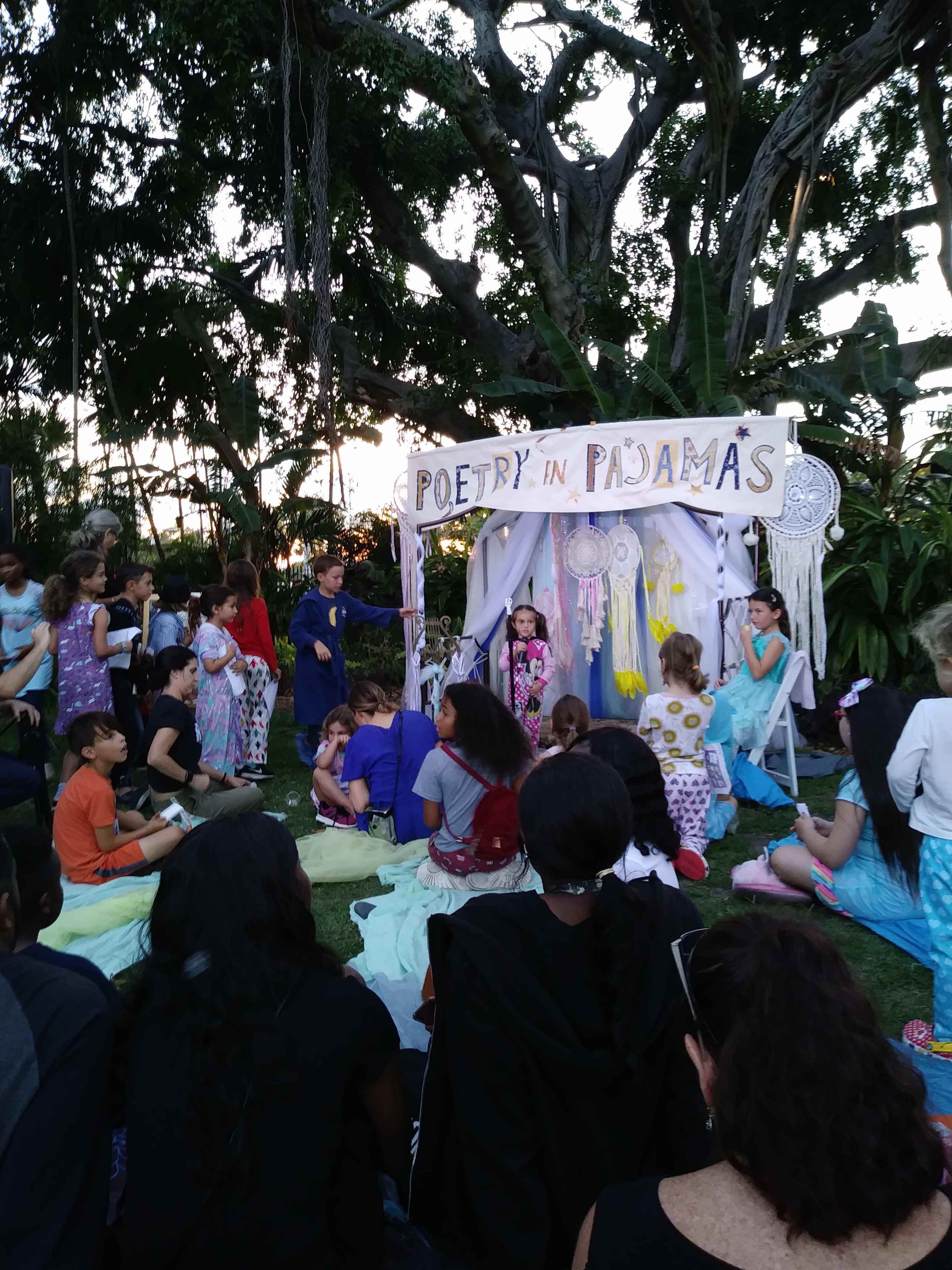 Little Girl Recites Poetry